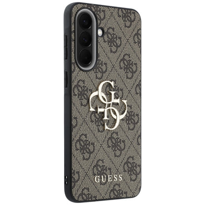 Coque pour Samsung Galaxy A57 5G, Guess, 4G Big Logo, Marron