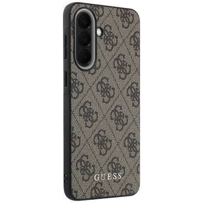 Case for Samsung Galaxy A57 5G, Guess, 4G Classic Logo Charm, Brown
