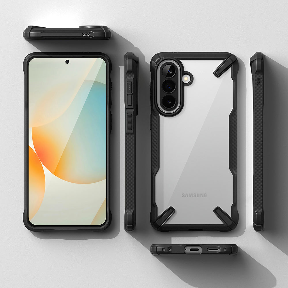 Étui pour Samsung Galaxy A57 5G, Ringke, Fusion X, Noir