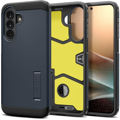 Hoes voor Samsung Galaxy A57 5G, Spigen, Tough Armor, Blauw ACS11126