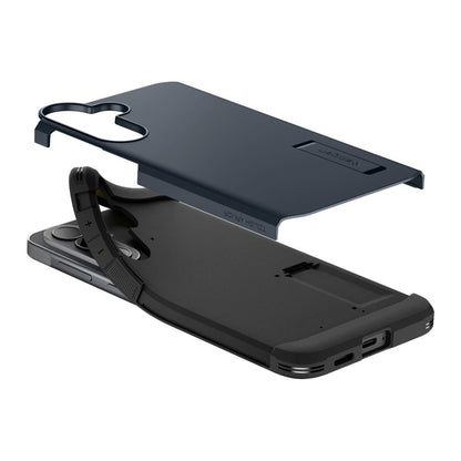 Hoes voor Samsung Galaxy A57 5G, Spigen, Tough Armor, Blauw ACS11126