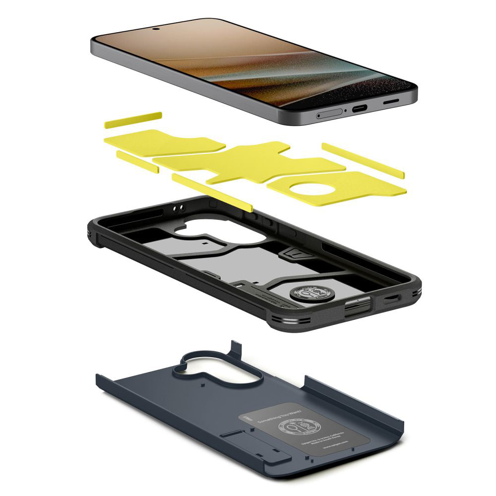Hoes voor Samsung Galaxy A57 5G, Spigen, Tough Armor, Blauw ACS11126