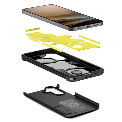 Hoes voor Samsung Galaxy A57 5G, Spigen, Tough Armor, Zwart ACS11125