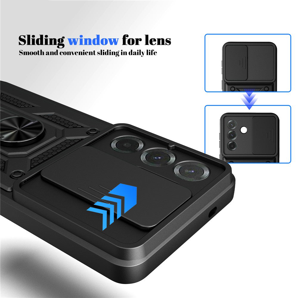 Hülle für Samsung Galaxy A57 5G, Techsuit, CamShield, Blau