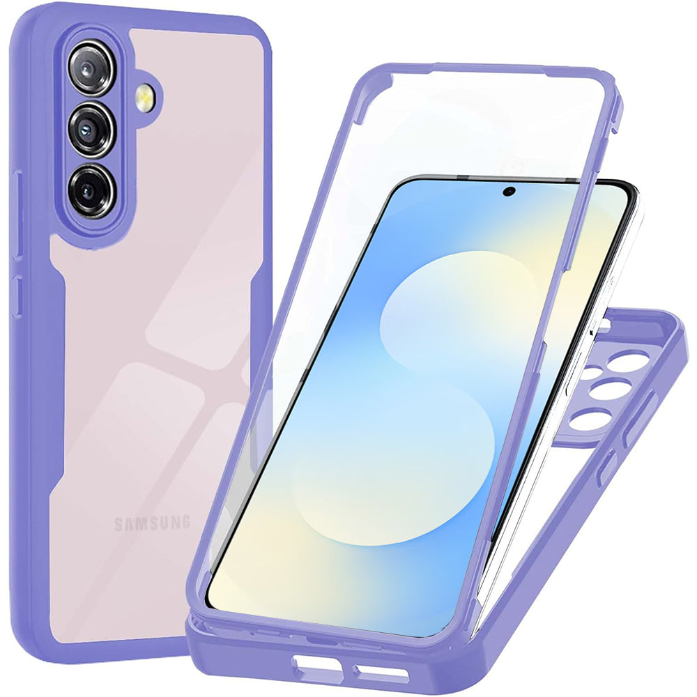 Hülle für Samsung Galaxy A57 5G, Techsuit, ColorVerse 360, Lila