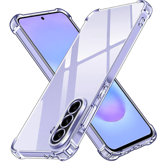 Case for Samsung Galaxy A57 5G, Techsuit, Shockproof Clear, Transparent