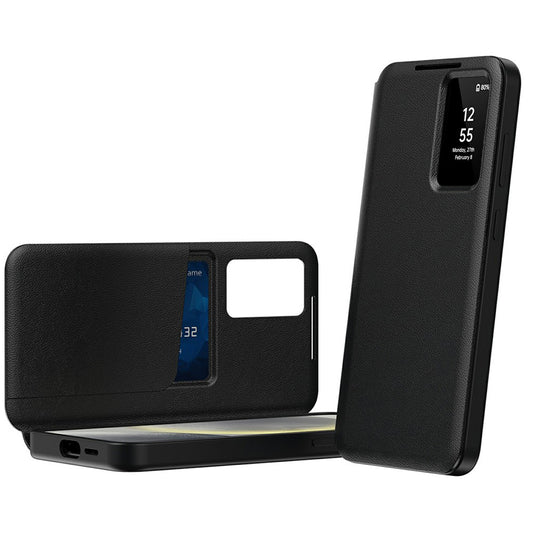 Hoes voor Samsung Galaxy A57 5G, Techsuit, SmartView, Zwart