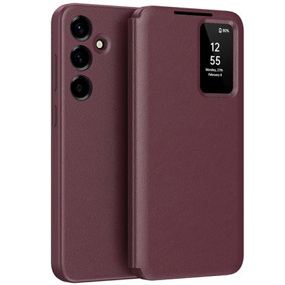 Étui pour Samsung Galaxy A57 5G, Techsuit, SmartView, Rouge