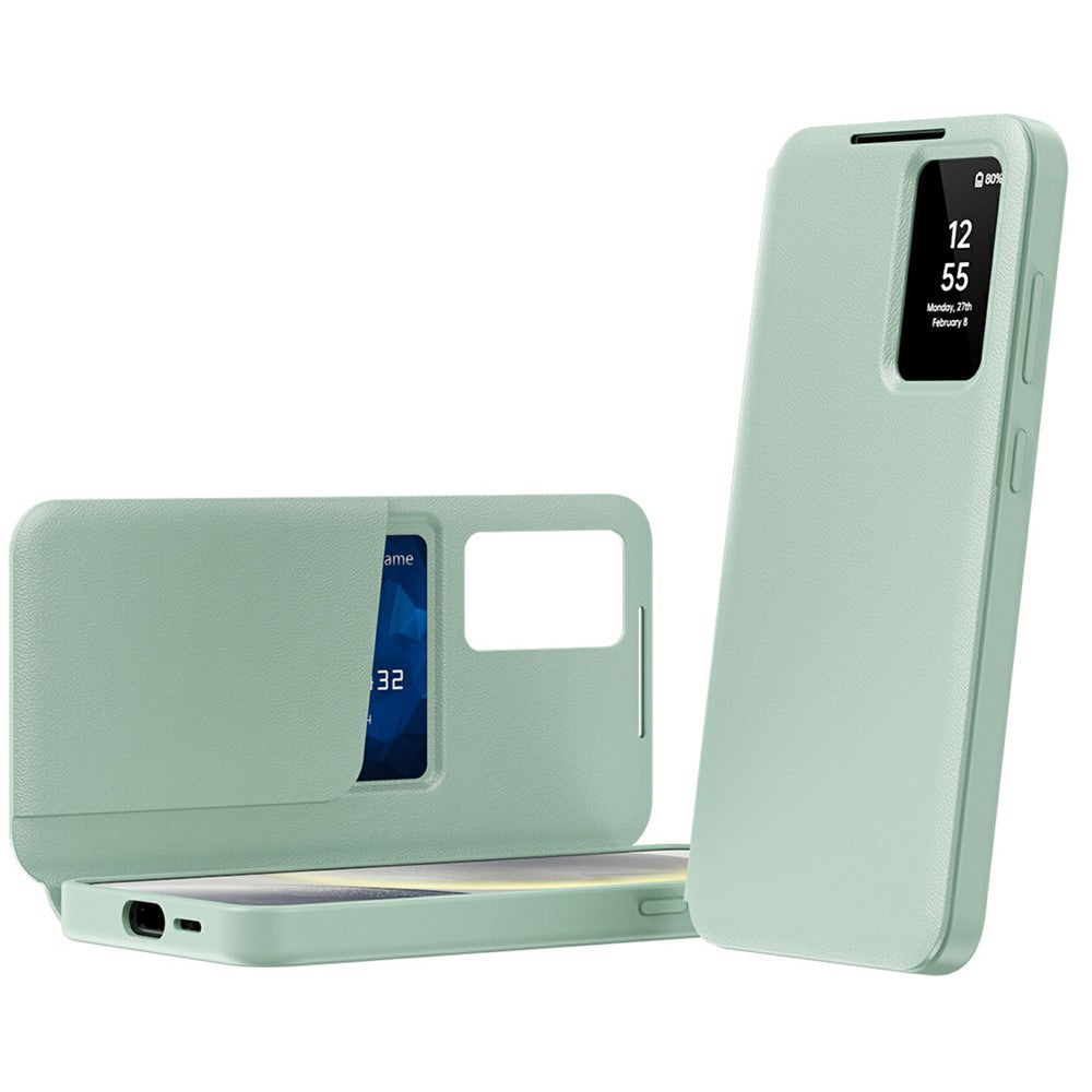 Hoes voor Samsung Galaxy A57 5G, Techsuit, SmartView, Groen