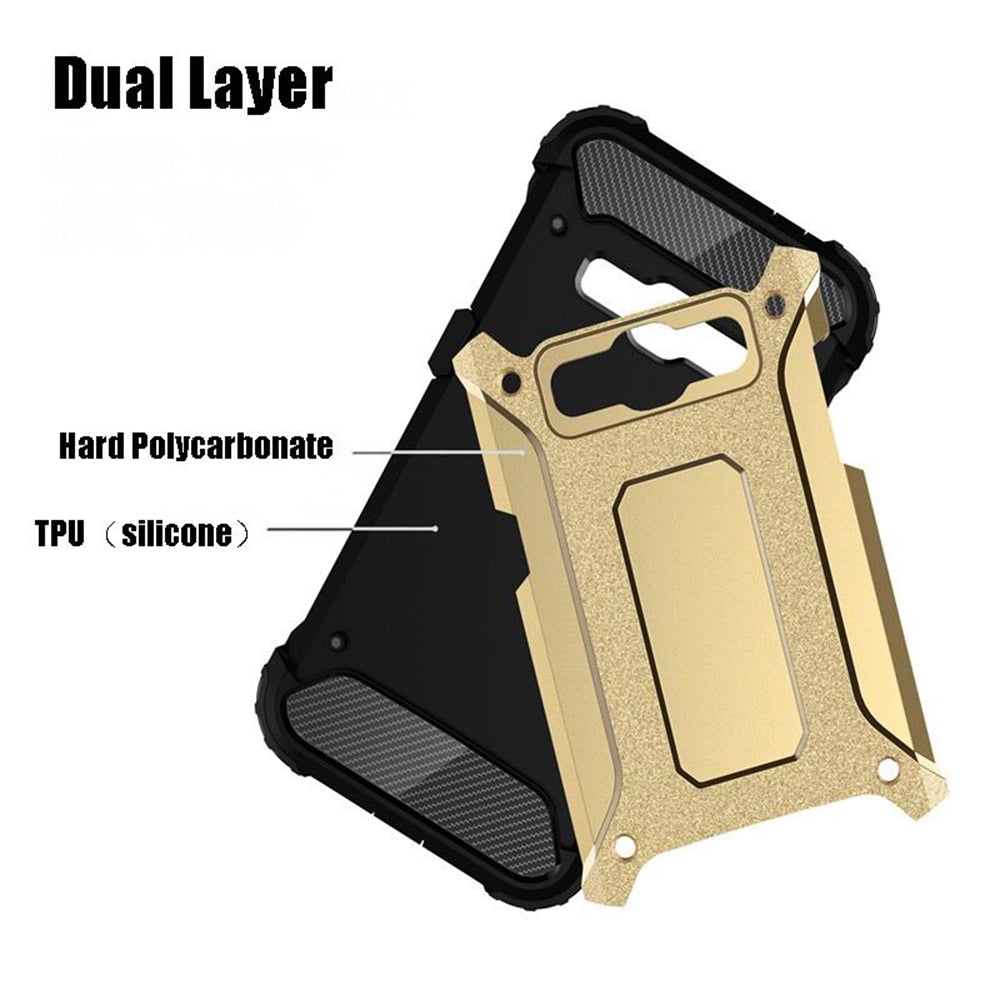 Coque pour Samsung Galaxy J5 J500, Techsuit, Hybrid Armor, Noire