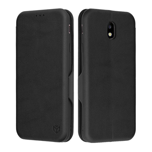 Hülle für Samsung Galaxy J7 (2017) J730, Techsuit, Safe Wallet Plus, Schwarz