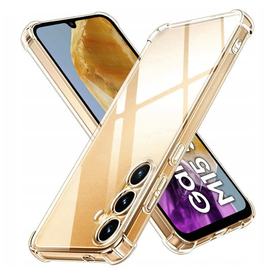 Étui pour Samsung Galaxy M15, Techsuit, Shockproof Clear, Transparent