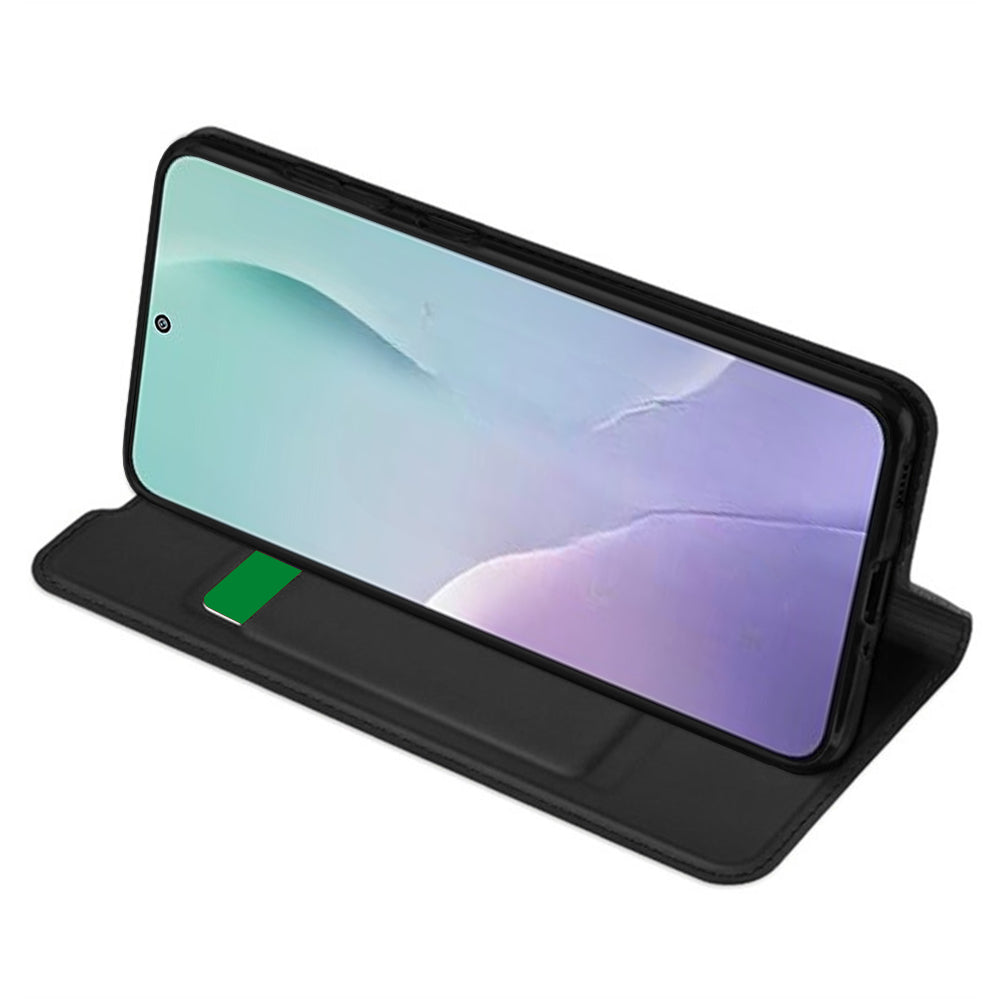 Hülle für Samsung Galaxy M56 M566, Techsuit, Magskin Book, Schwarz