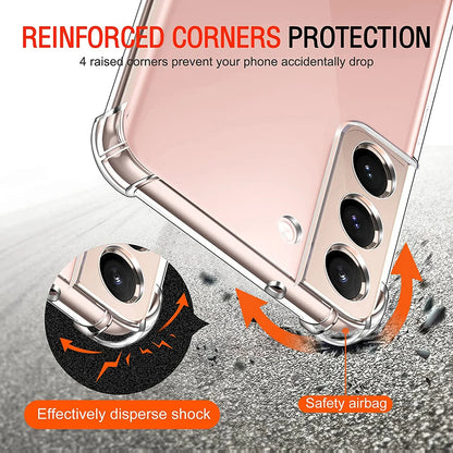 Coque pour Samsung Galaxy Note 10+ 5G N976 / Note 10+ N975, Techsuit, Antichoc Claire, Transparente