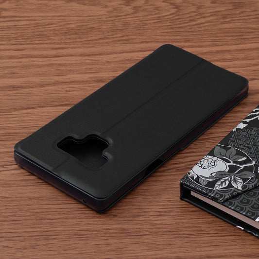 Hoes voor Samsung Galaxy Note 9 N960, Techsuit, eFold, Zwart