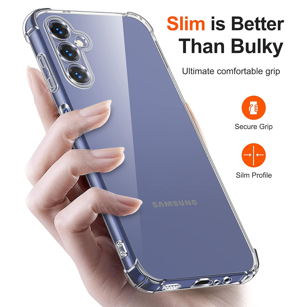Hülle für Samsung Galaxy S10+ G975, Techsuit, stoßfest klar, transparent