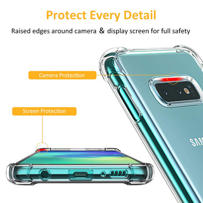 Hülle für Samsung Galaxy S10e G970, Techsuit, stoßfest klar, transparent