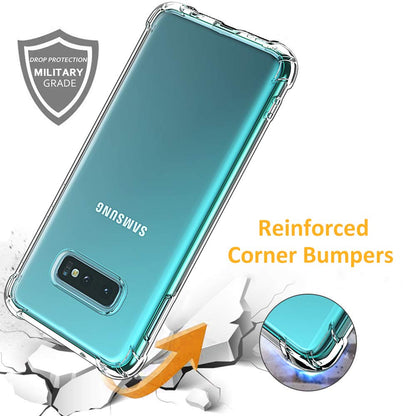 Hülle für Samsung Galaxy S10e G970, Techsuit, stoßfest klar, transparent