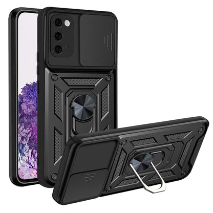 Hoes voor Samsung Galaxy S20 5G G981 / S20 G980, Techsuit, CamShield, Zwart