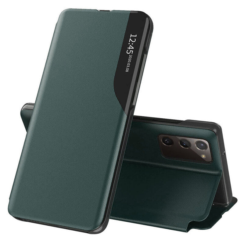 Hülle für Samsung Galaxy S20 FE 2022 G781 / S20 FE 5G G781 / S20 FE G780, Techsuit, eFold, Grün