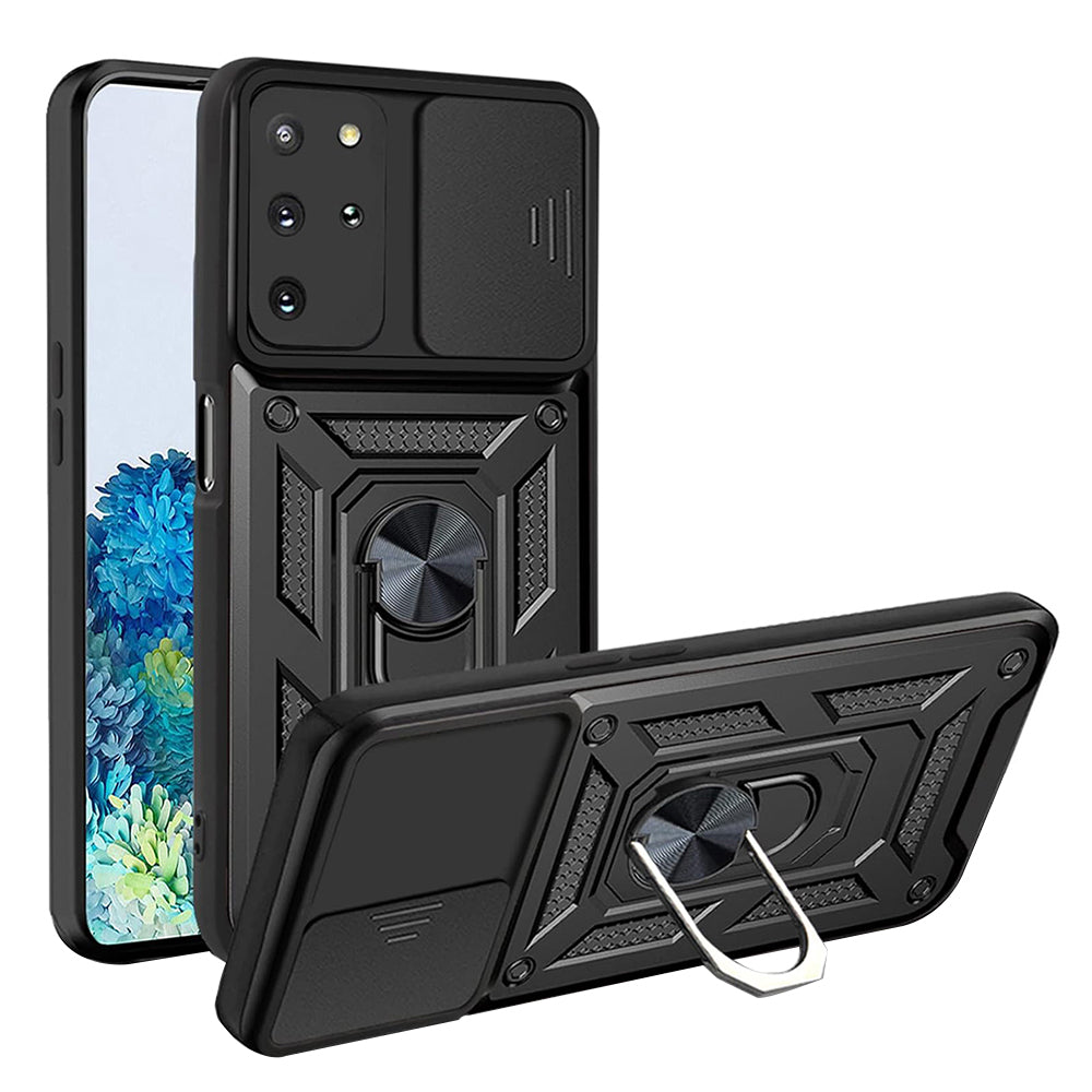 Hülle für Samsung Galaxy S20+ 5G G986 / S20+ G985, Techsuit, CamShield, Schwarz
