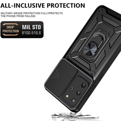 Hülle für Samsung Galaxy S20+ 5G G986 / S20+ G985, Techsuit, CamShield, Schwarz