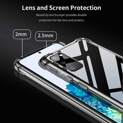 Hülle für Samsung Galaxy S20+ 5G G986 / S20+ G985, Techsuit, stoßfest klar, transparent