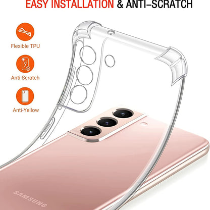 Hülle für Samsung Galaxy S20+ 5G G986 / S20+ G985, Techsuit, stoßfest klar, transparent