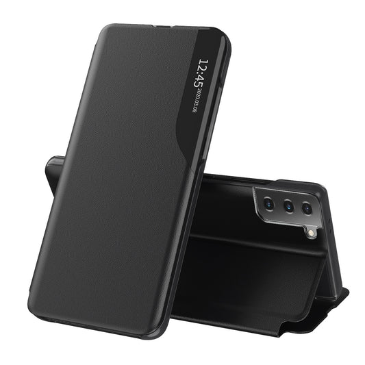 Hülle für Samsung Galaxy S21 5G G991, Techsuit, eFold, Schwarz