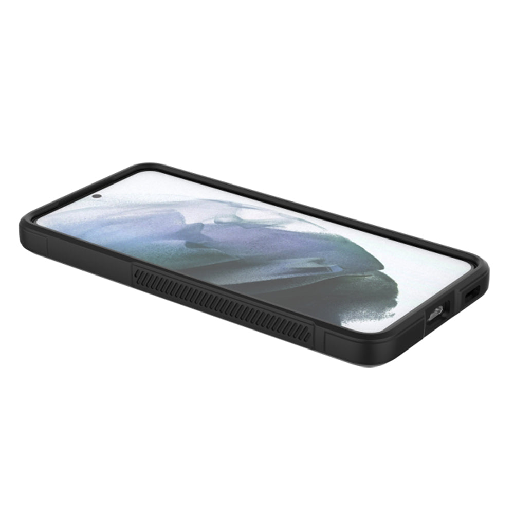 Hoesje voor Samsung Galaxy S21 5G G991, Techsuit, Magic Shield, Zwart