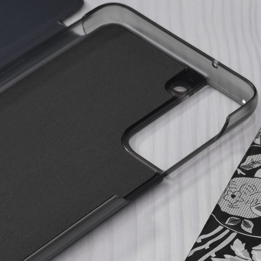 Hülle für Samsung Galaxy S21 FE 5G G990, Techsuit, eFold, Dunkelblau