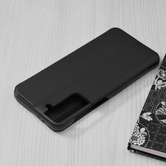 Hoes voor Samsung Galaxy S21+ 5G G996, Techsuit, eFold, Zwart
