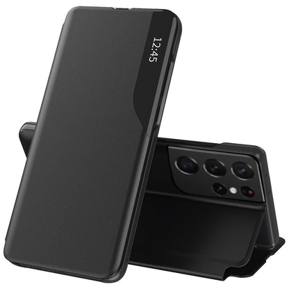 Coque pour Samsung Galaxy S21 Ultra 5G G998, Techsuit, eFold, Noire
