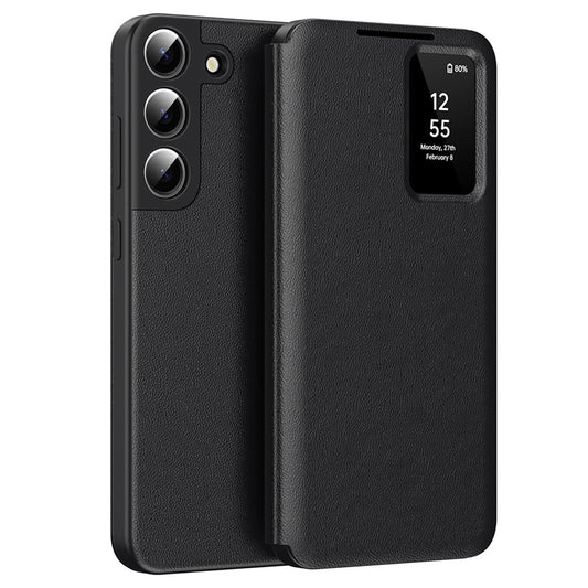 Case for Samsung Galaxy S22+ 5G S906, Techsuit, SmartView, Black
