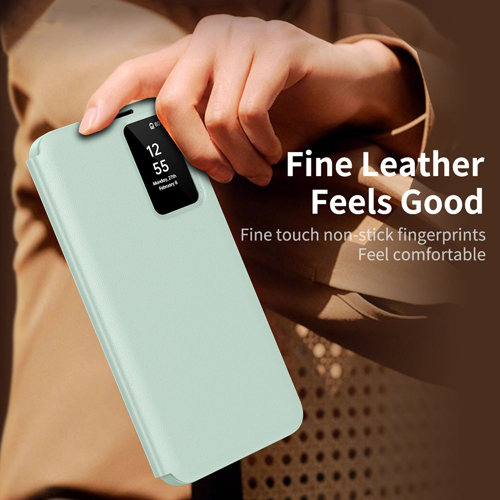 Case for Samsung Galaxy S22+ 5G S906, Techsuit, SmartView, Green