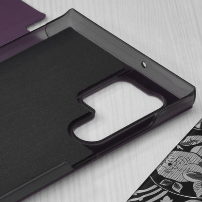 Coque pour Samsung Galaxy S22 Ultra 5G S908, Techsuit, eFold, Violet