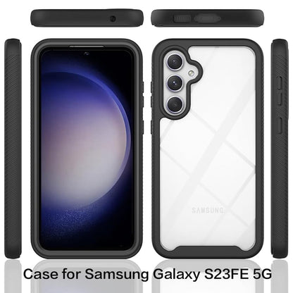 Coque pour Samsung Galaxy S23 FE S711, Techsuit, Defense360 Pro, Noire