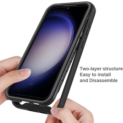 Coque pour Samsung Galaxy S23 FE S711, Techsuit, Defense360 Pro, Noire