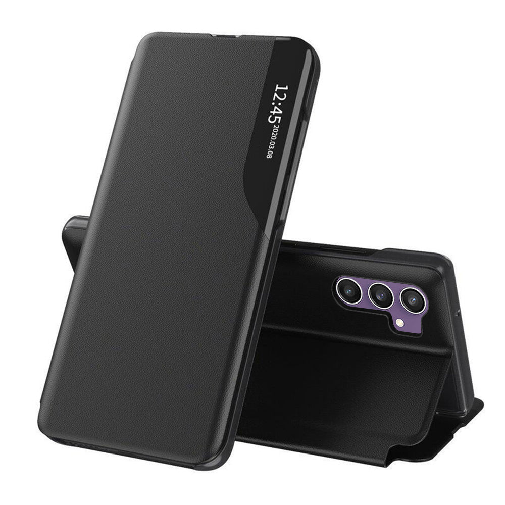 Hülle für Samsung Galaxy S23 FE S711, Techsuit, eFold, Schwarz