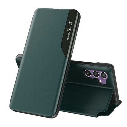 Hülle für Samsung Galaxy S23 FE S711, Techsuit, eFold, Grün