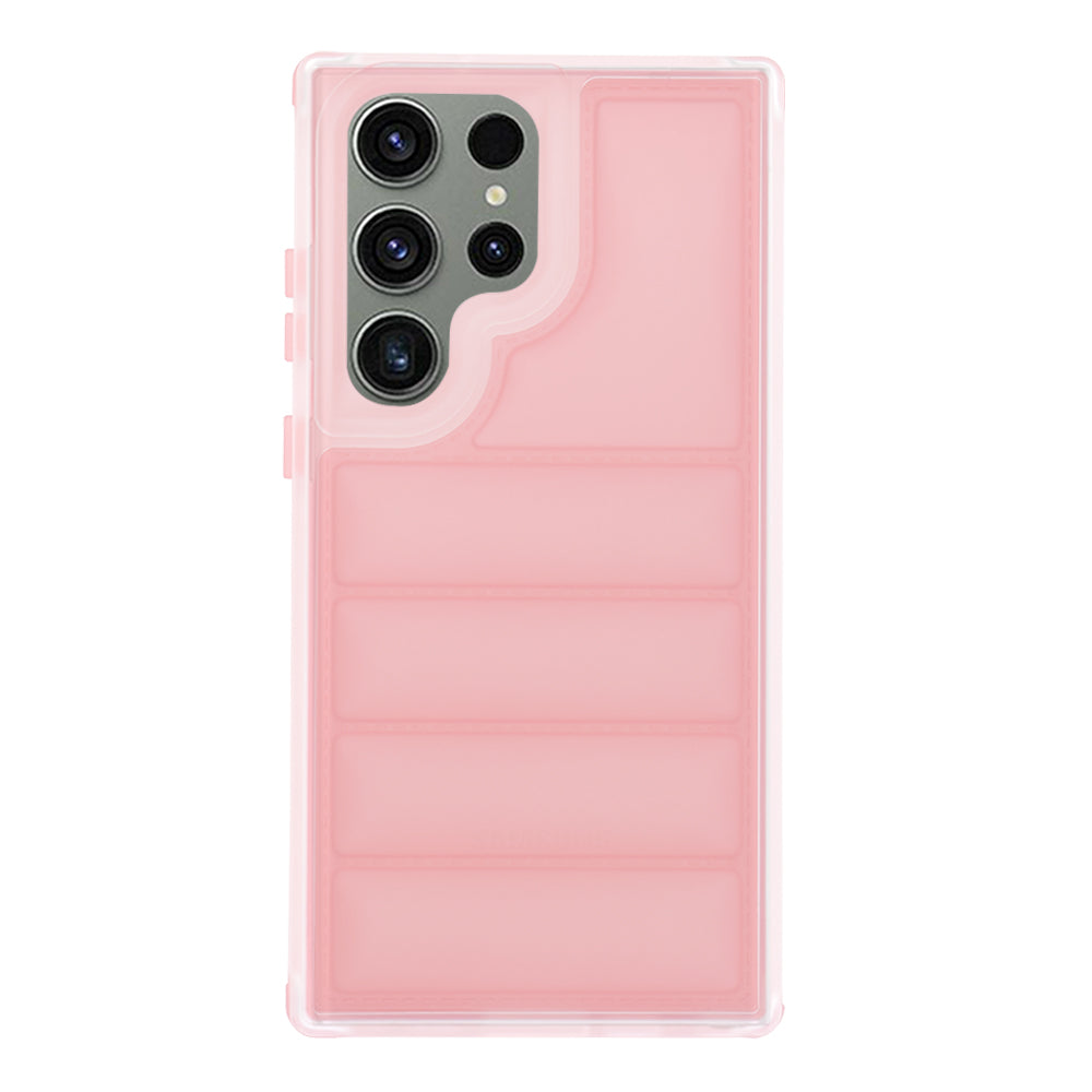 Hülle für Samsung Galaxy S23 FE S711, Techsuit, Wave Shield, Rosa