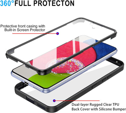 Coque pour Samsung Galaxy S23+ S916, Techsuit, ColorVerse 360, Bleue
