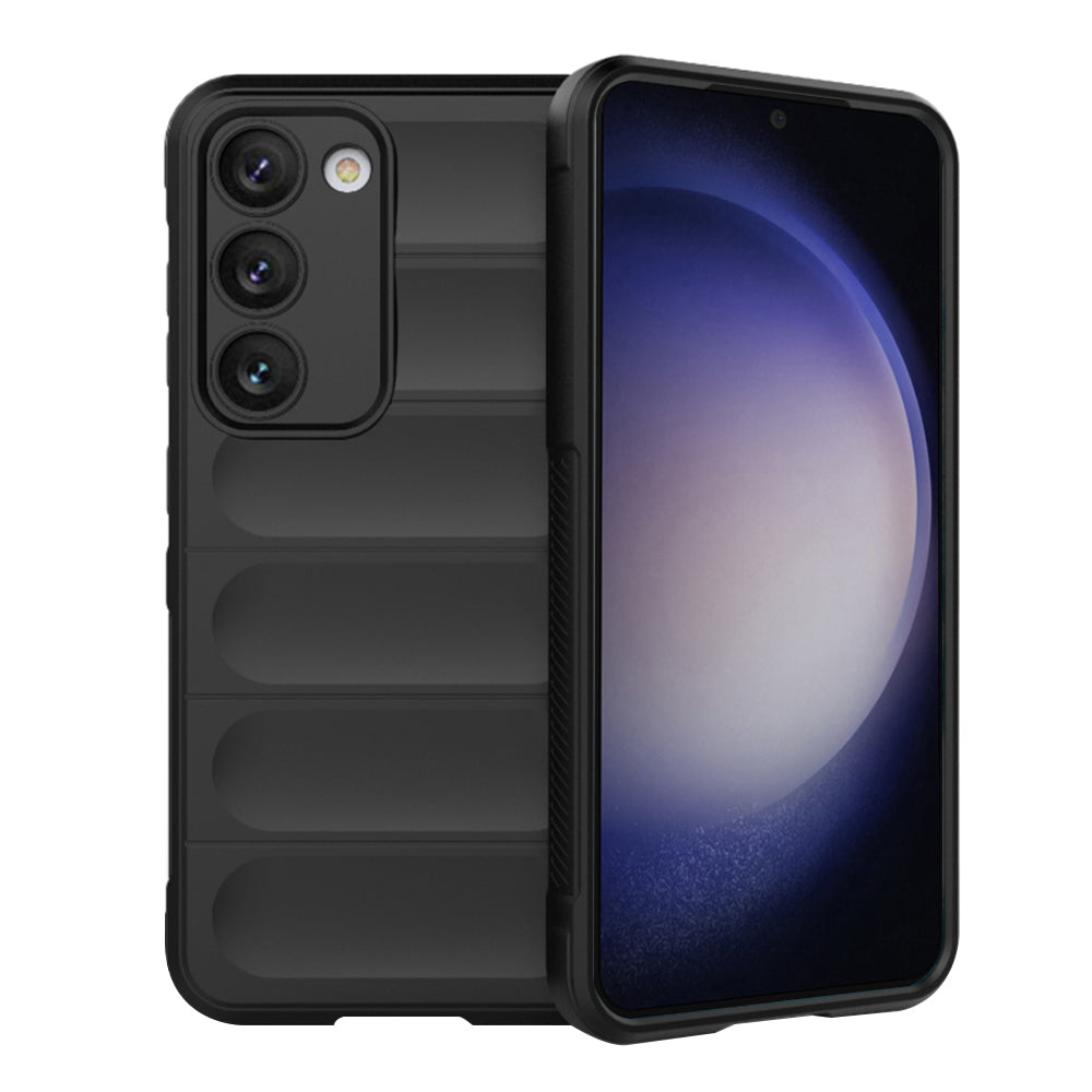Hülle für Samsung Galaxy S23 S911, Techsuit, Magic Shield, Schwarz