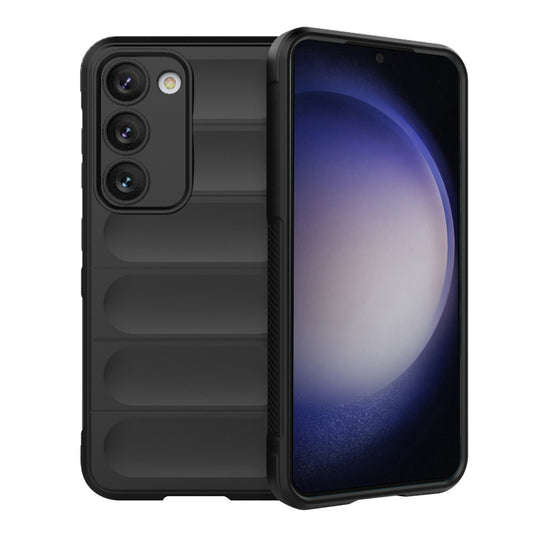 Hoesje voor Samsung Galaxy S23 S911, Techsuit, Magic Shield, Zwart