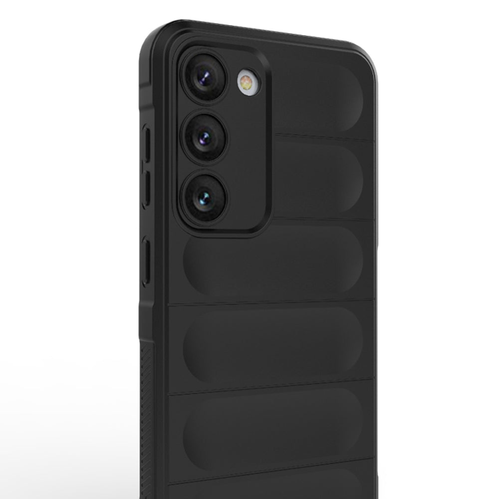 Hülle für Samsung Galaxy S23 S911, Techsuit, Magic Shield, Schwarz