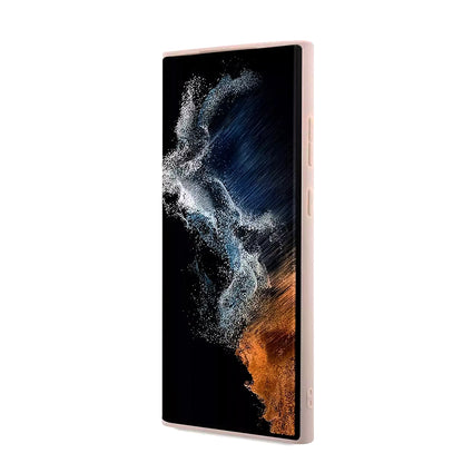 Hülle für Samsung Galaxy S23 Ultra S918, Guess, 4G Big Logo, Rosa