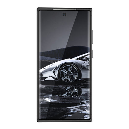 Case for Samsung Galaxy S23 Ultra S918, Techsuit, CarbonFiber, Black