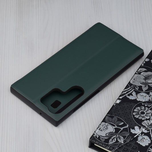Hoes voor Samsung Galaxy S23 Ultra S918, Techsuit, eFold, Groen