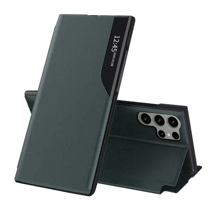 Coque pour Samsung Galaxy S23 Ultra S918, Techsuit, eFold, Vert