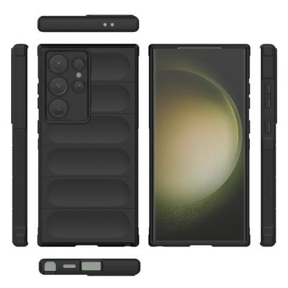 Hülle für Samsung Galaxy S23 Ultra S918, Techsuit, Magic Shield, Schwarz